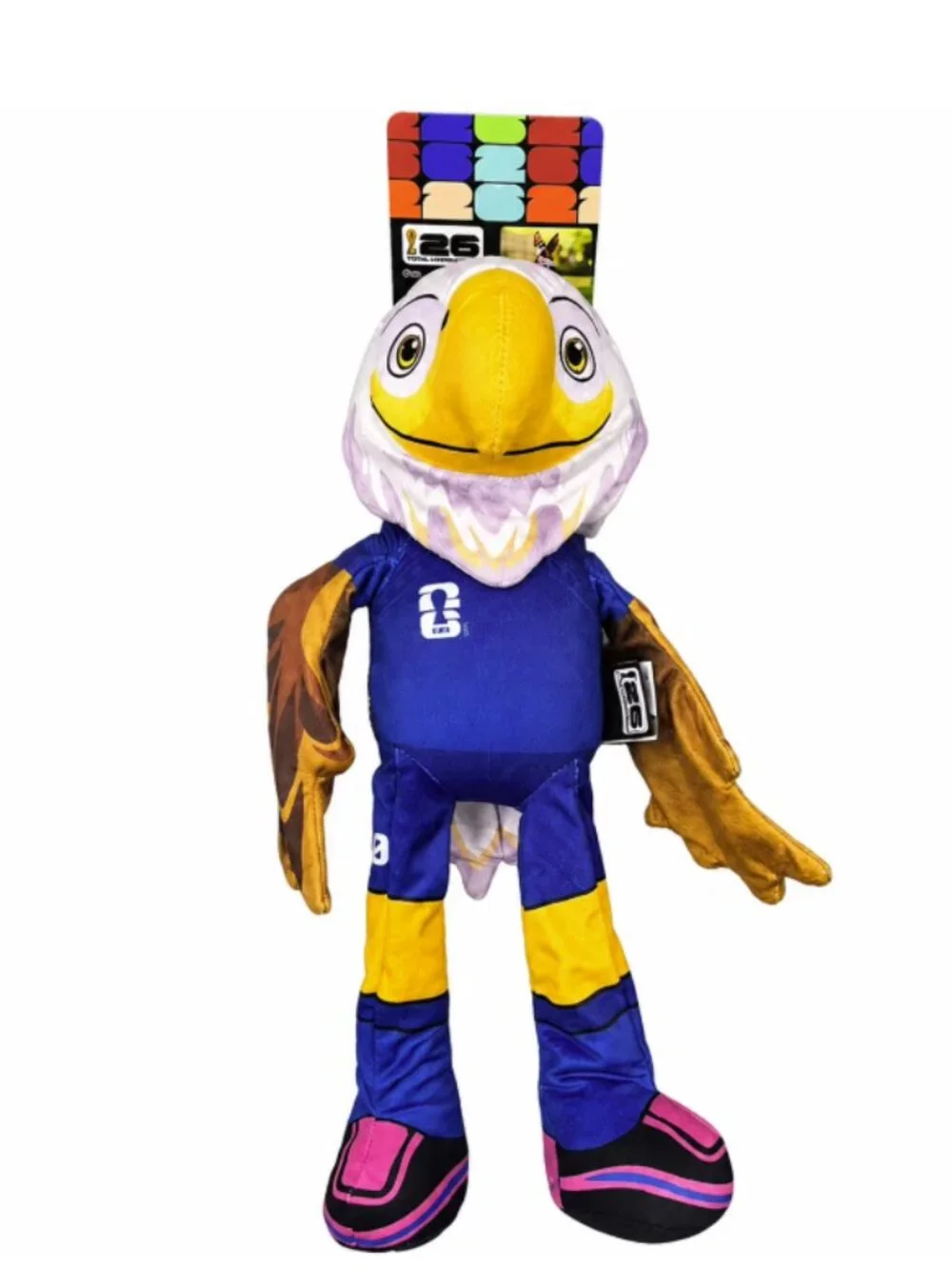FIFA World Cup 2026 Clutch Eagle Mascot Plush Squeaky Dog Toy 15
